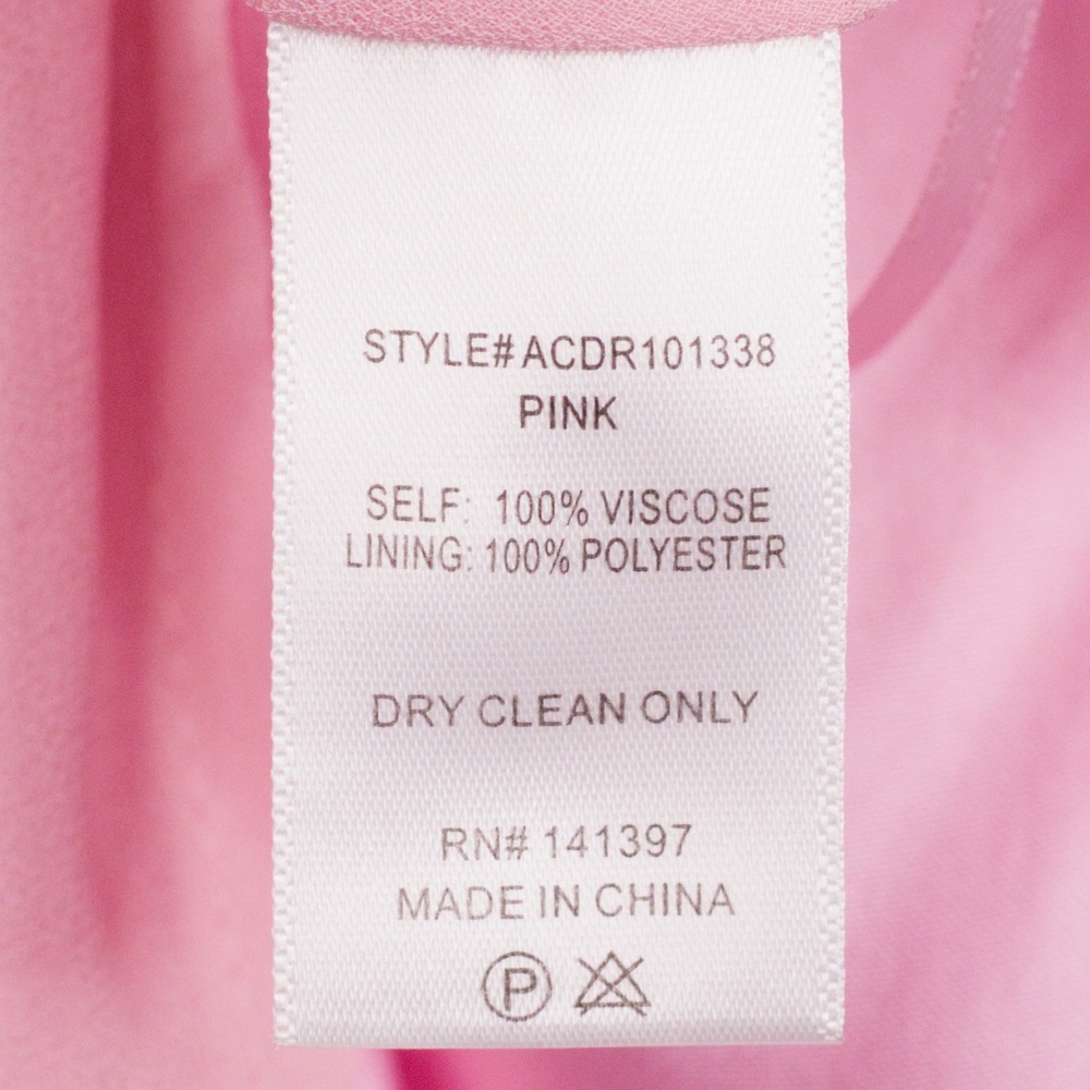 ASTR THE LABEL Ellison Satin Ruched Slip Mini Dress Baby Pink Coquette Sz XS - Picture 9 of 9